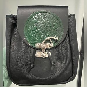 Scottish Sporran with Celtic Deer EUC